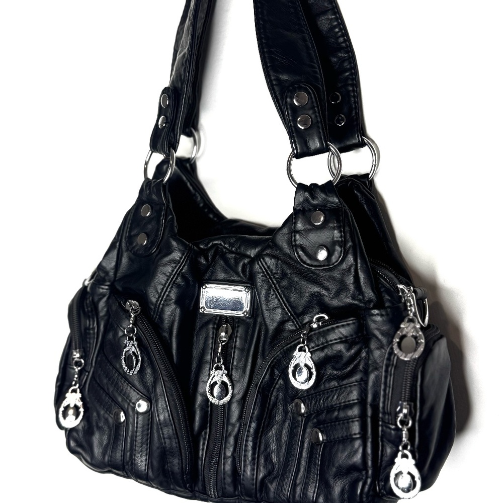 Grunge Punk New Punk Rock Chic Women Shoulder Bag